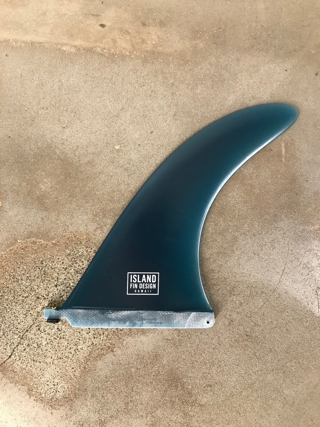 全日本送料無料 Design Fin Island Islander Hawaii SantoLoco – 10.0 Blue サーフィン・ボディボード
