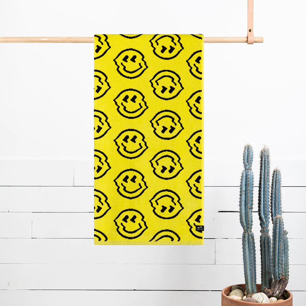 Slow Tide Sydney Premium Woven Towel  Bright Yellow