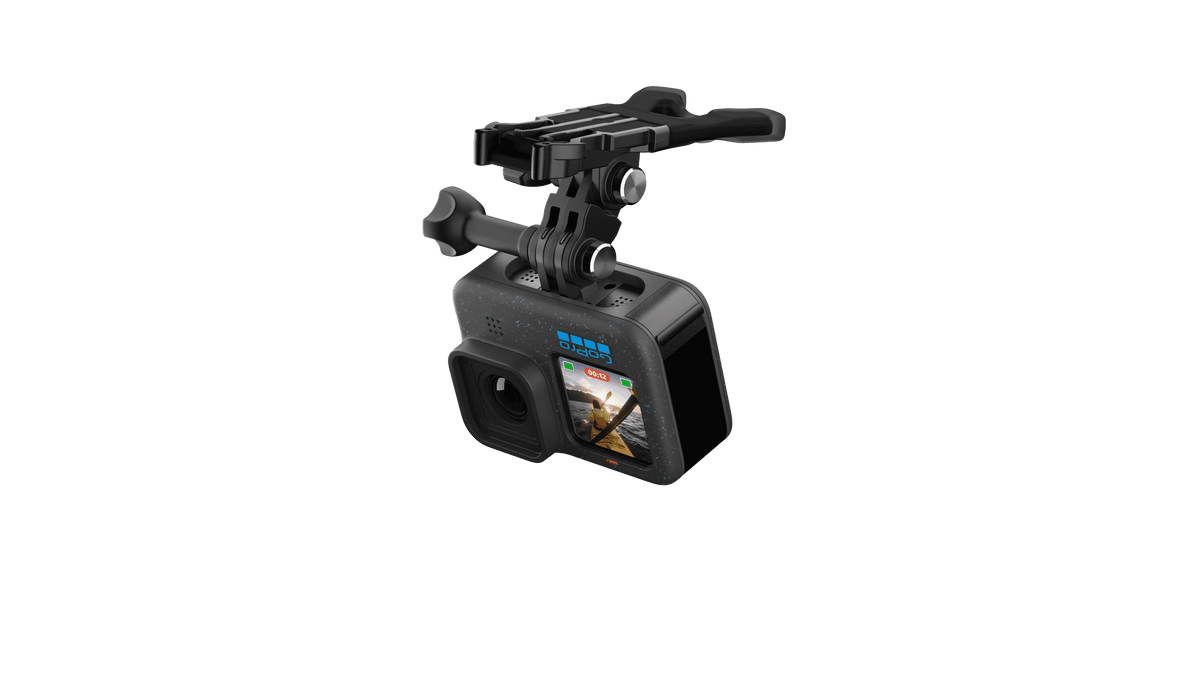 GoPro Bite Mount with camera