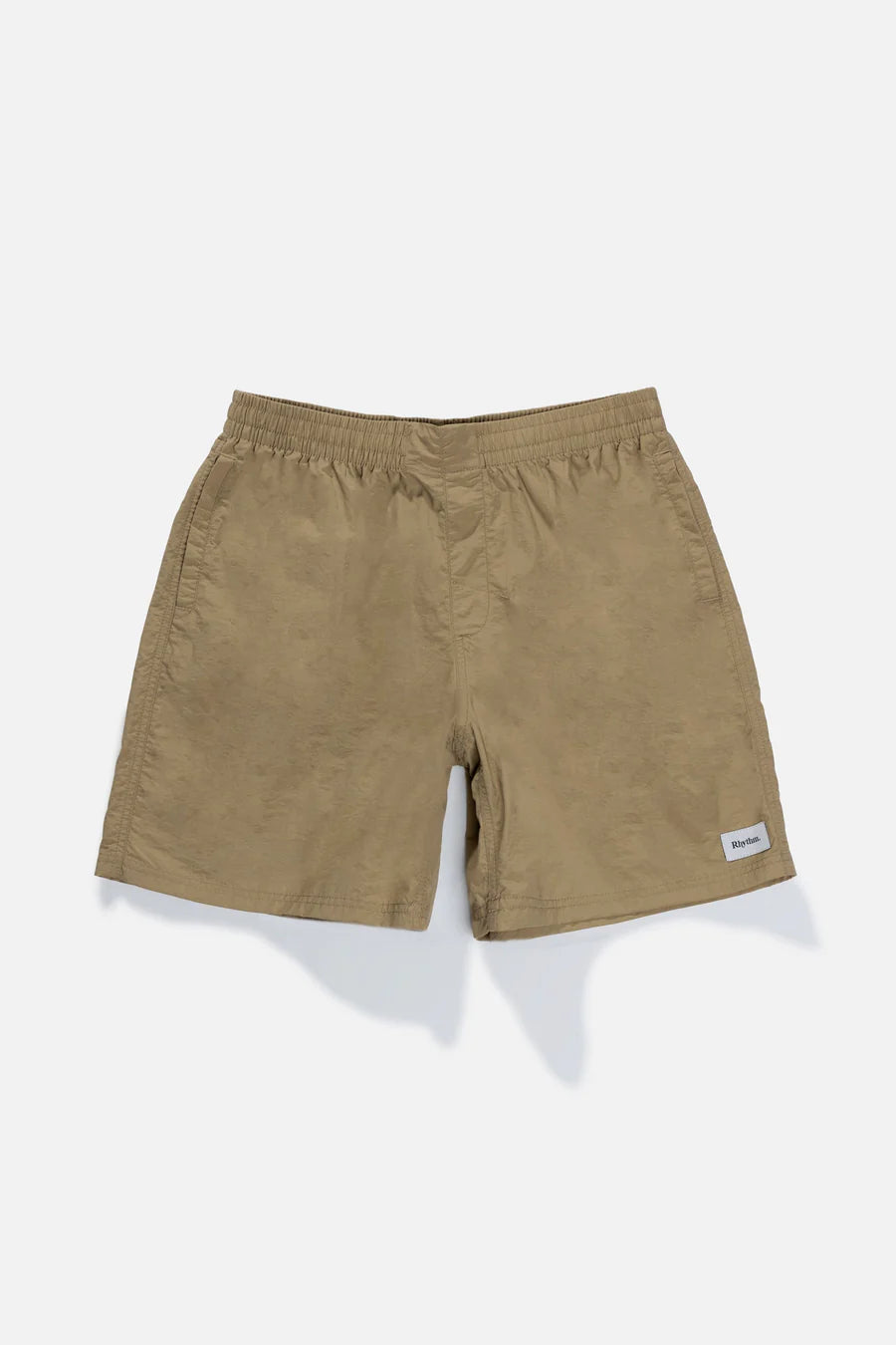 Rhythm Mod Sport Jam Shorts Camel