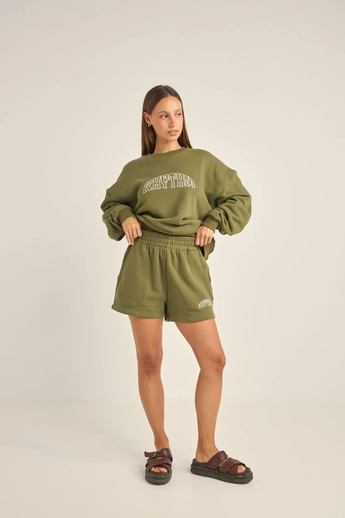 Rhythm College Fleece Short