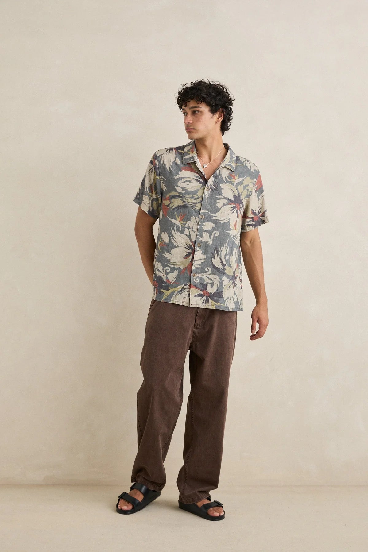 Rhythm Tropical Camo SS Shirt