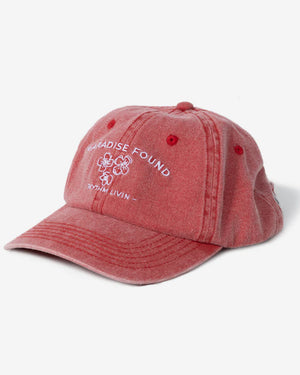 Rhythm Sanctuary Floral Cap Red