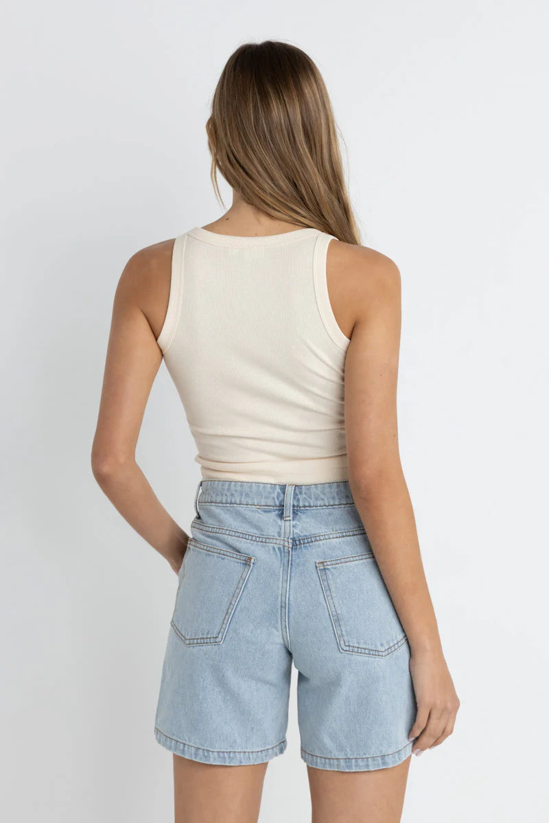 Rhythm Solitude Tank White