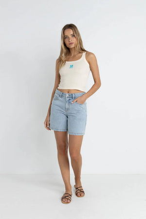 Rhythm Solitude Tank White