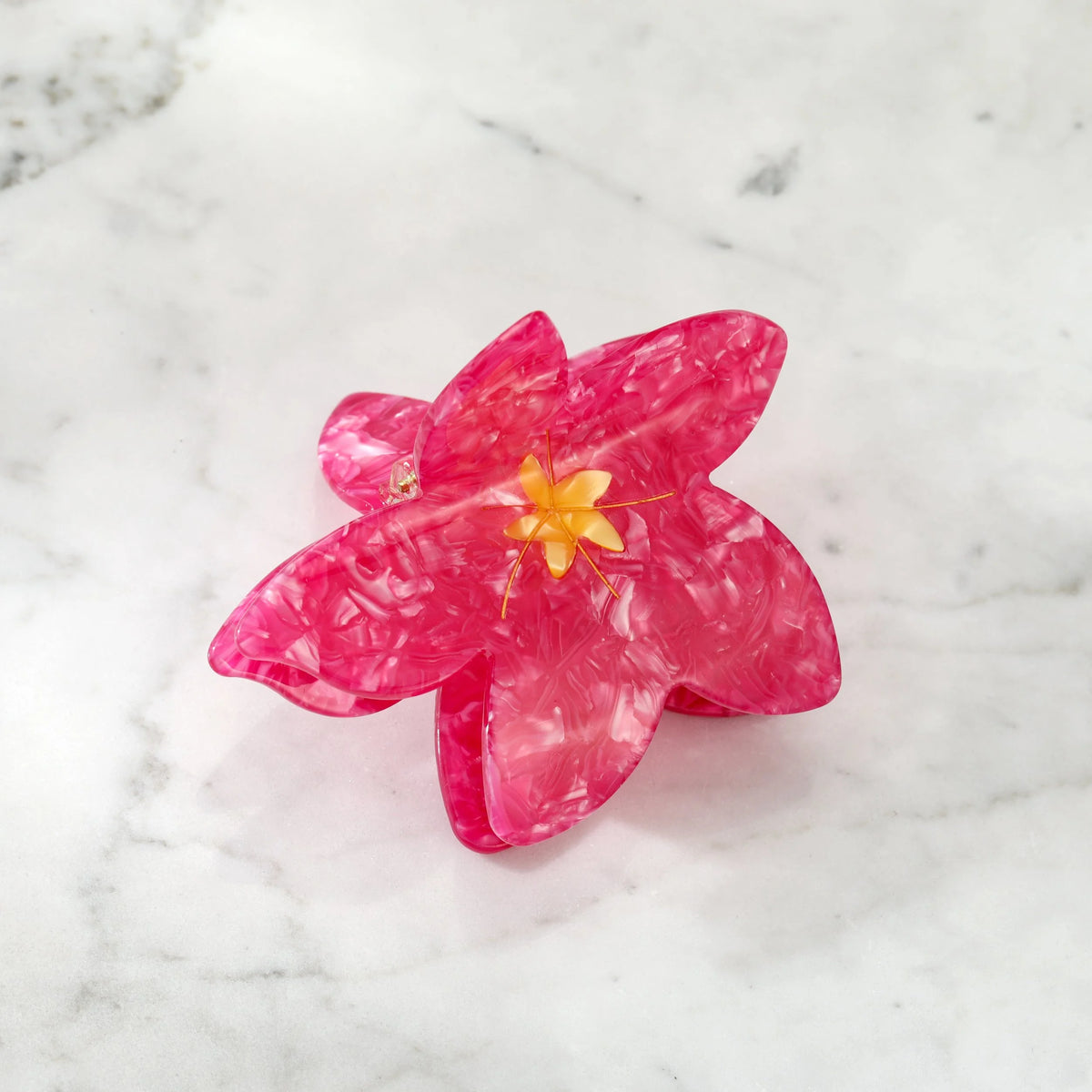 Large Plumeria Flower Hair Clip