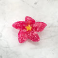 Large Plumeria Flower Hair Clip