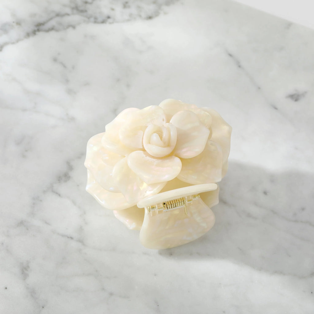 Pearl Flower Hair Clip
