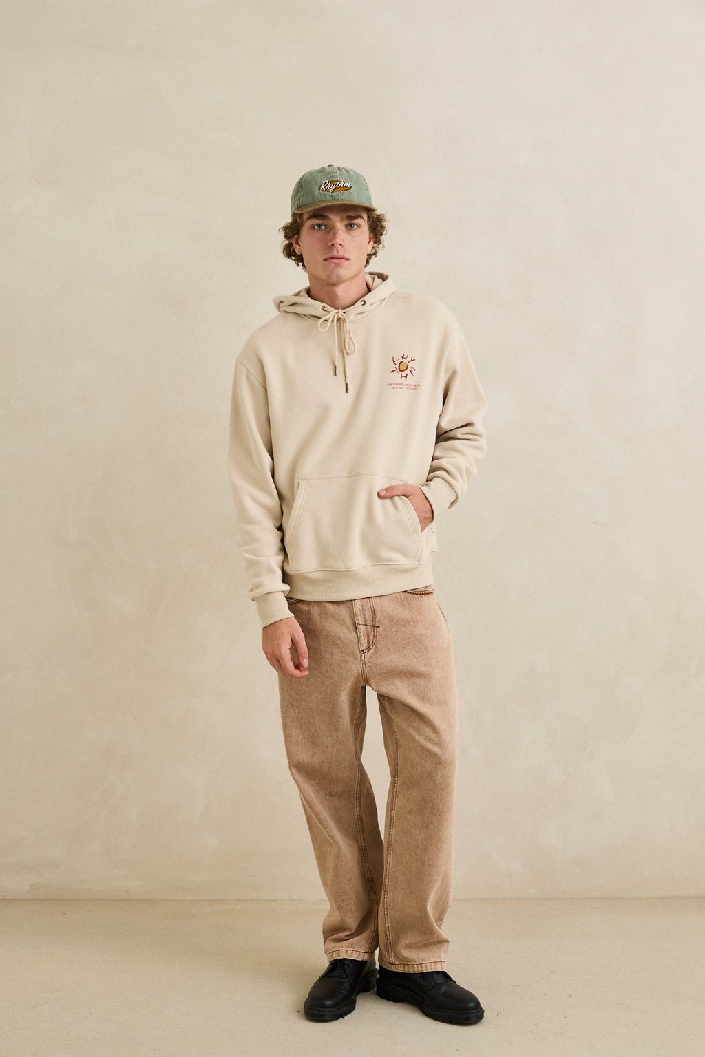 Rhythm Hallmark Cap Olive