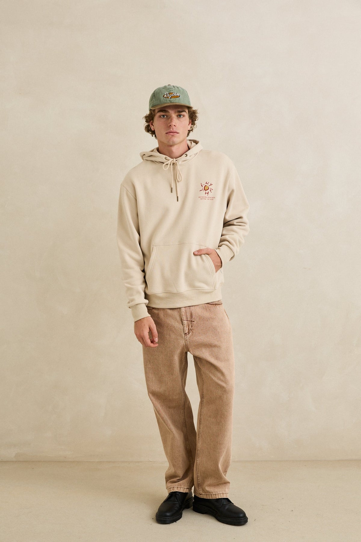 Rhythm Hallmark Cap Olive