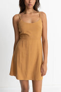Rhythm Brigette Mini Dress Tan