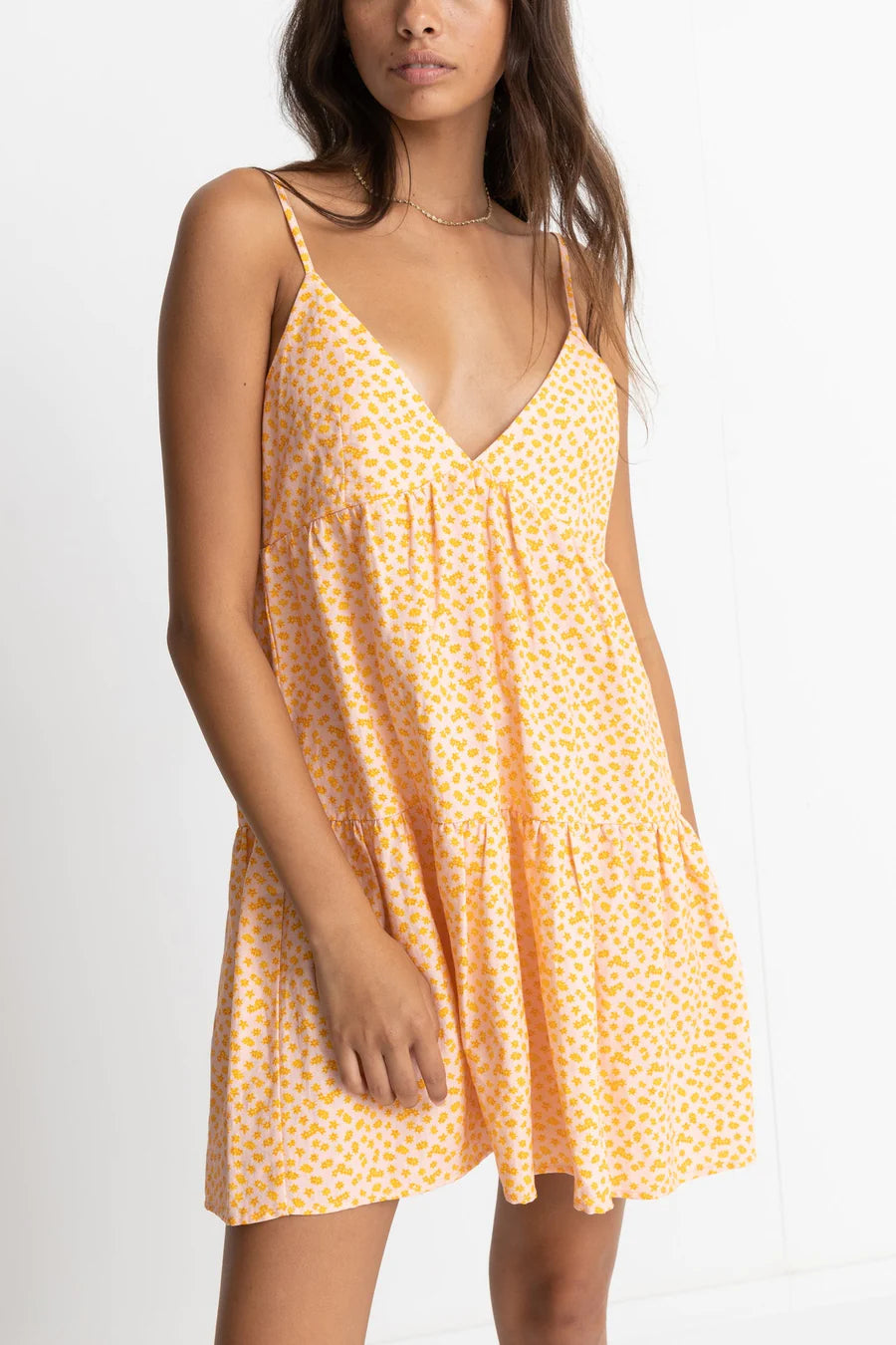 marley mini dress Marley Floral Eyelet Mini Dress PINK-GREEN-MULTI / XL by Sugarlips