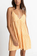 Rhythm Marley Floral Tierred Mini Dress Pink
