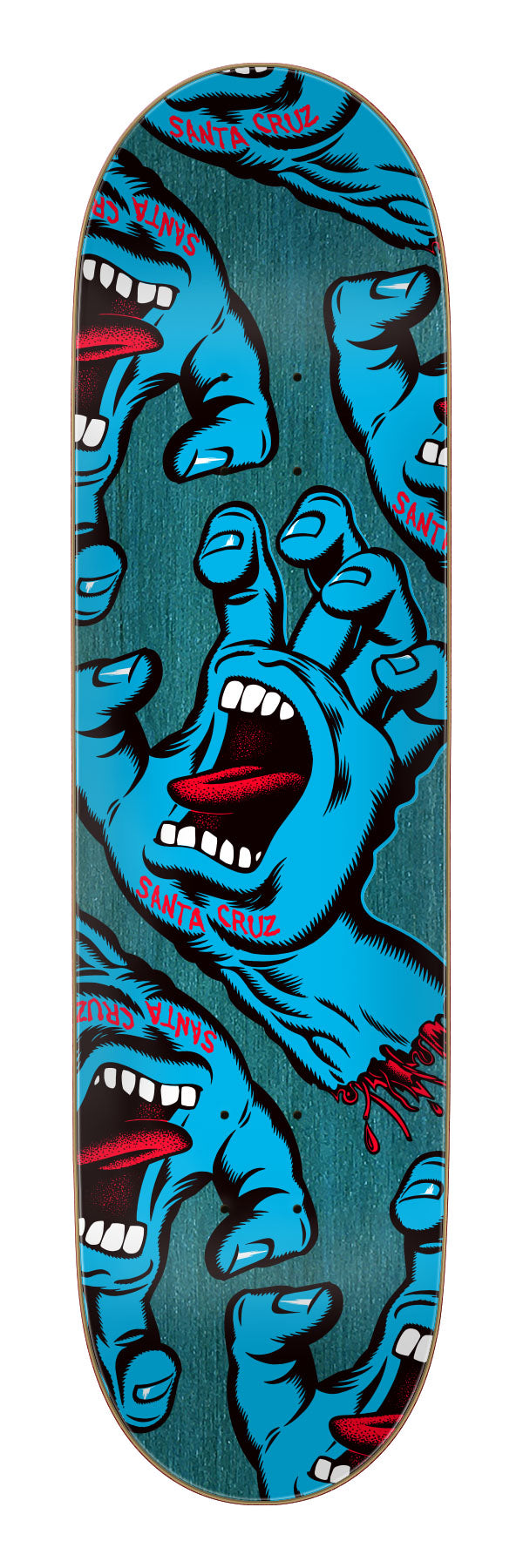 Santa Cruz Crowded Hand 8.25 Deck