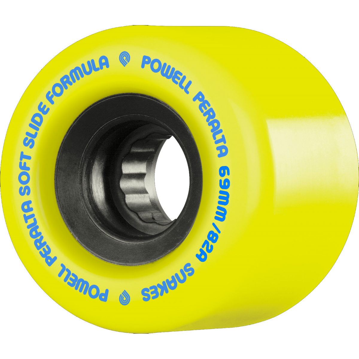 Powell Peralta Snakes Skateboard Wheels 66mm 75a 4pk Yellow