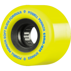 Copy of Powell Peralta Snakes Skateboard Wheels 69mm 75a 4pk Yellow