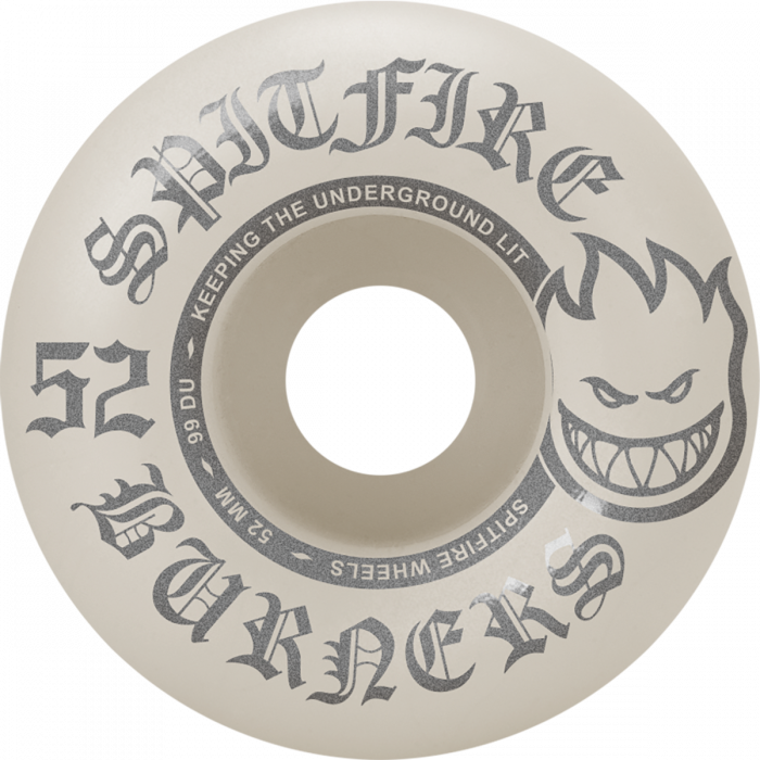 Spitfire SF BURNERS 52MM 99A WHT/SIL