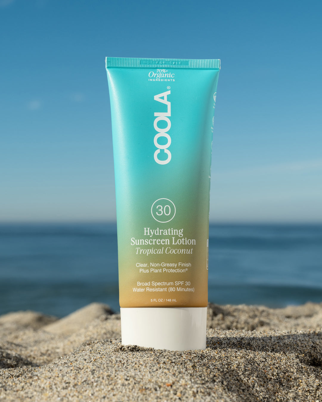 COOLA Hydrating Sunscreen Lotion SPF 30 Tropical Coconut 5 oz