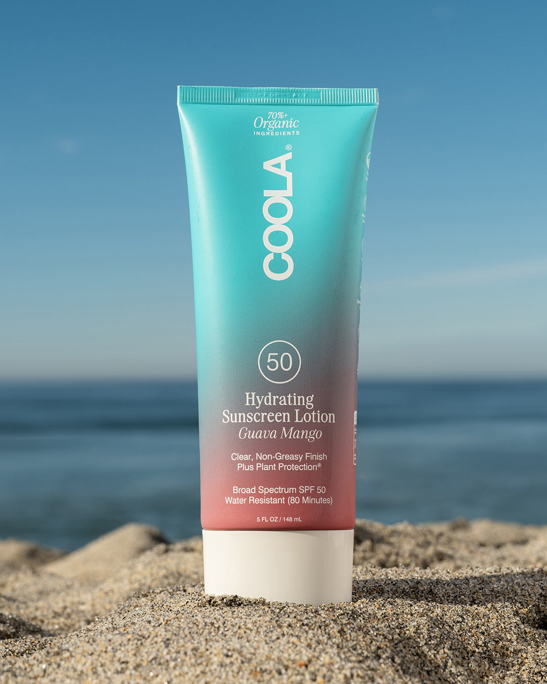COOLA Hydrating Sunscreen Lotion SPF 50 Guava Mango 5 oz