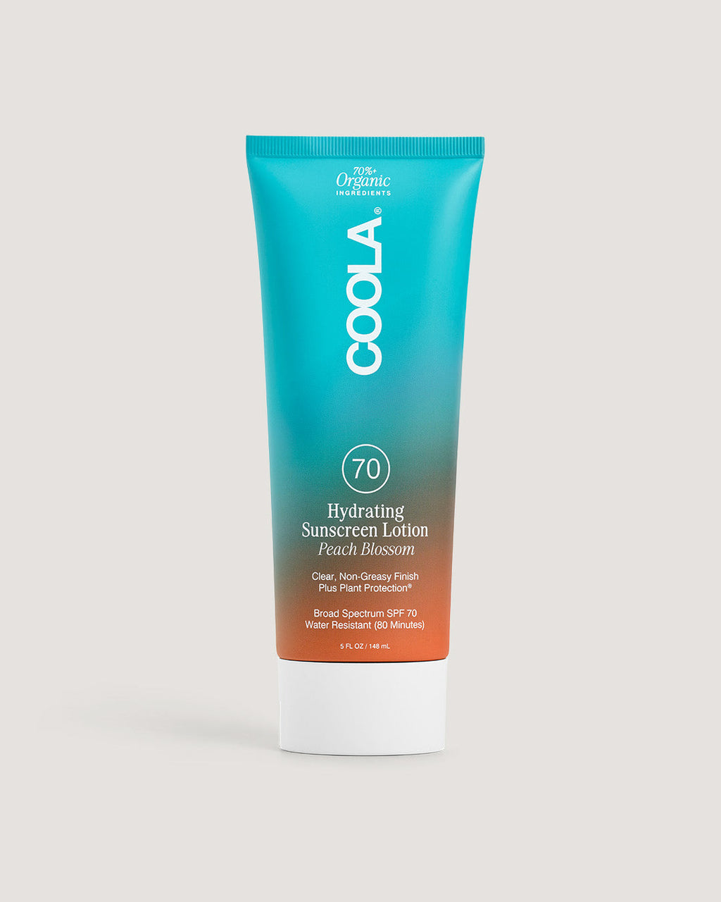 COOLA Hydrating Sunscreen Lotion SPF 70 Peach Blossom 5 oz