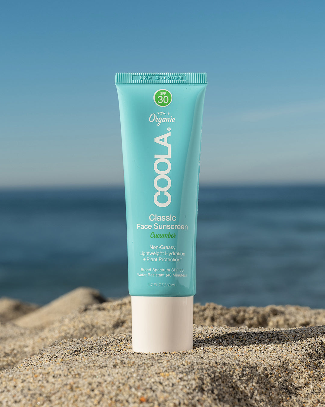COOLA Face Sunscreen Lotion SPF 30 Cucumber 1.7 oz