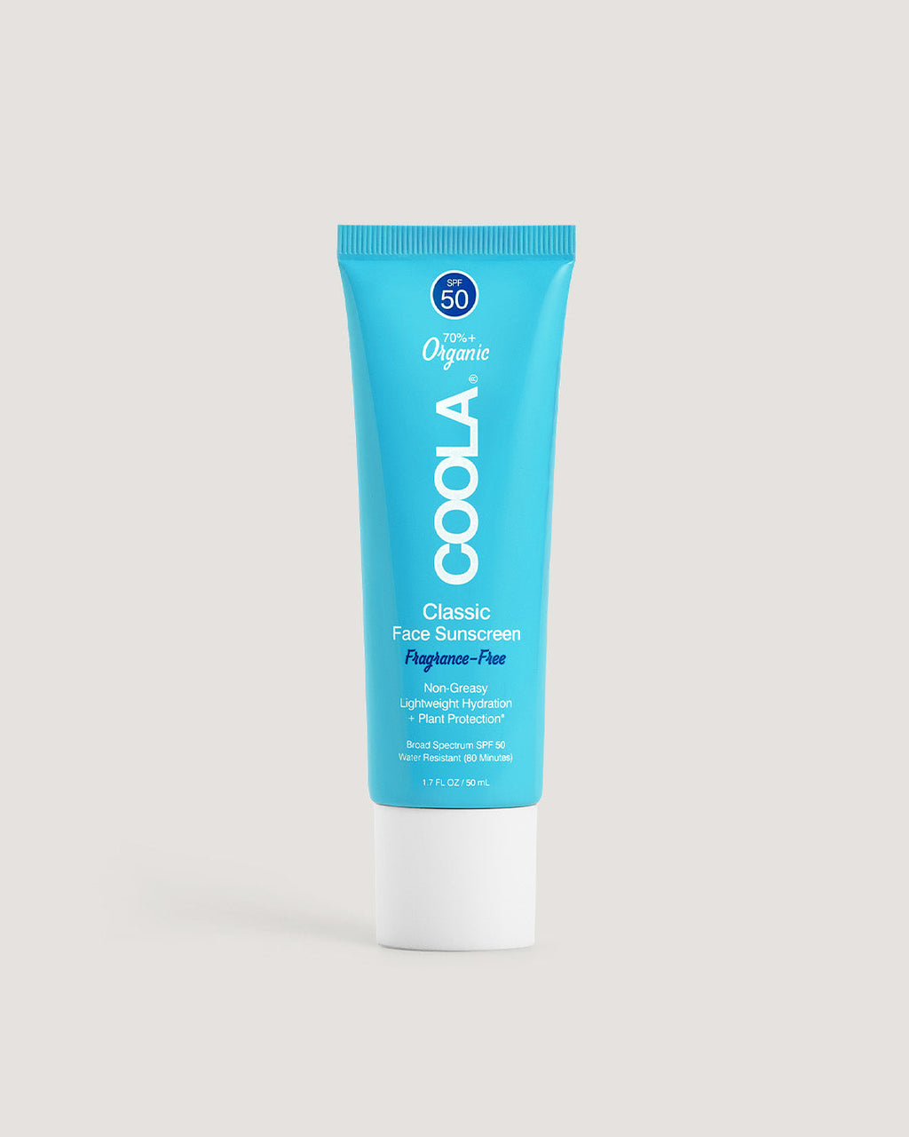 COOLA Face Sunscreen Lotion SPF 50 Fragrance Free 1.7 oz