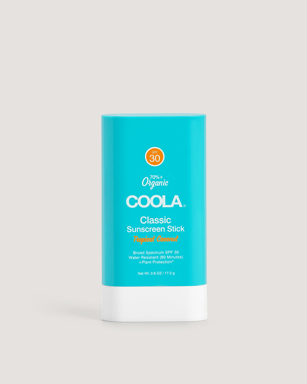 COOLA Clear Sunscreen Stick SPF 30 Tropical Coconut
