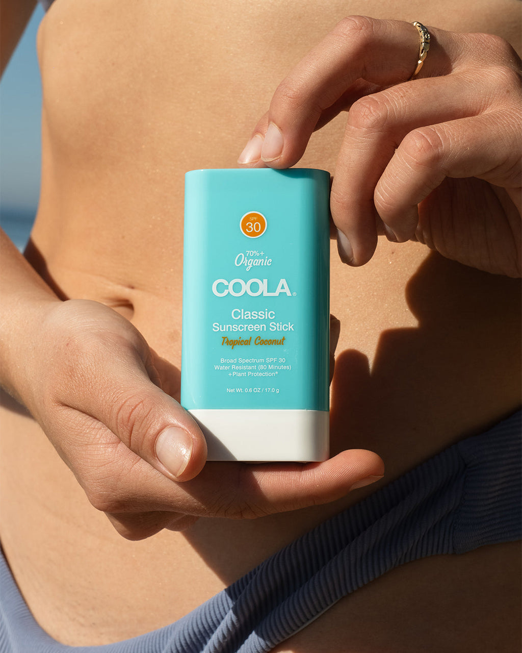 COOLA Clear Sunscreen Stick SPF 30 Tropical Coconut