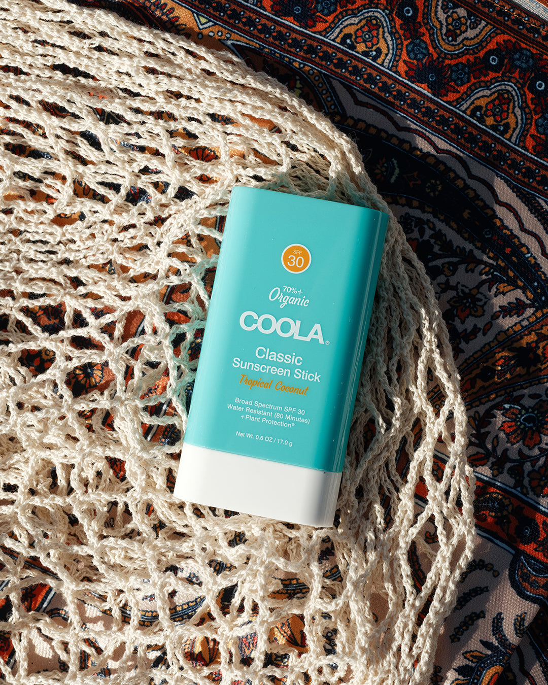 COOLA Clear Sunscreen Stick SPF 30 Tropical Coconut