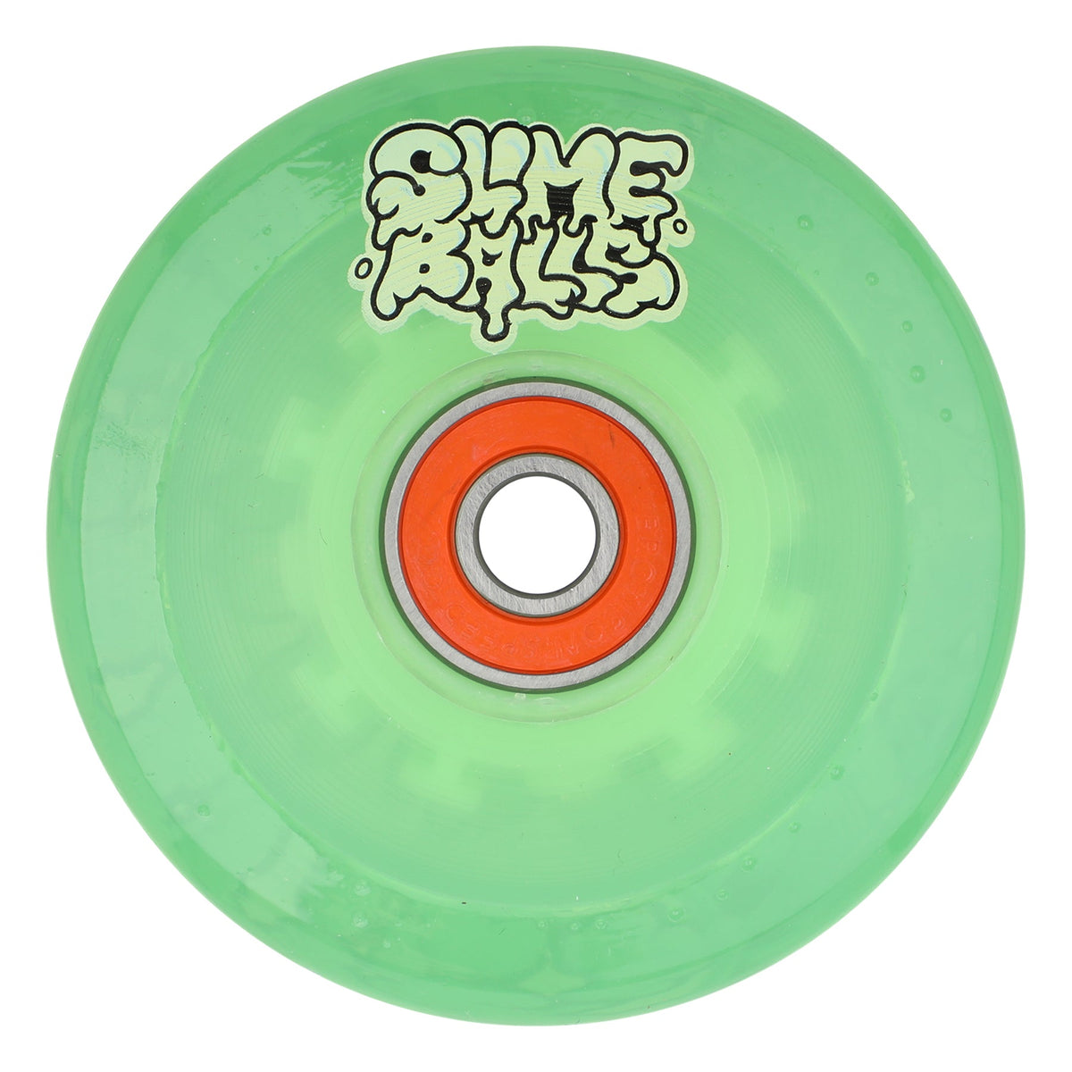 Slime Balls 66mm Accelerator Light Ups 78a Wheels Transparent Green