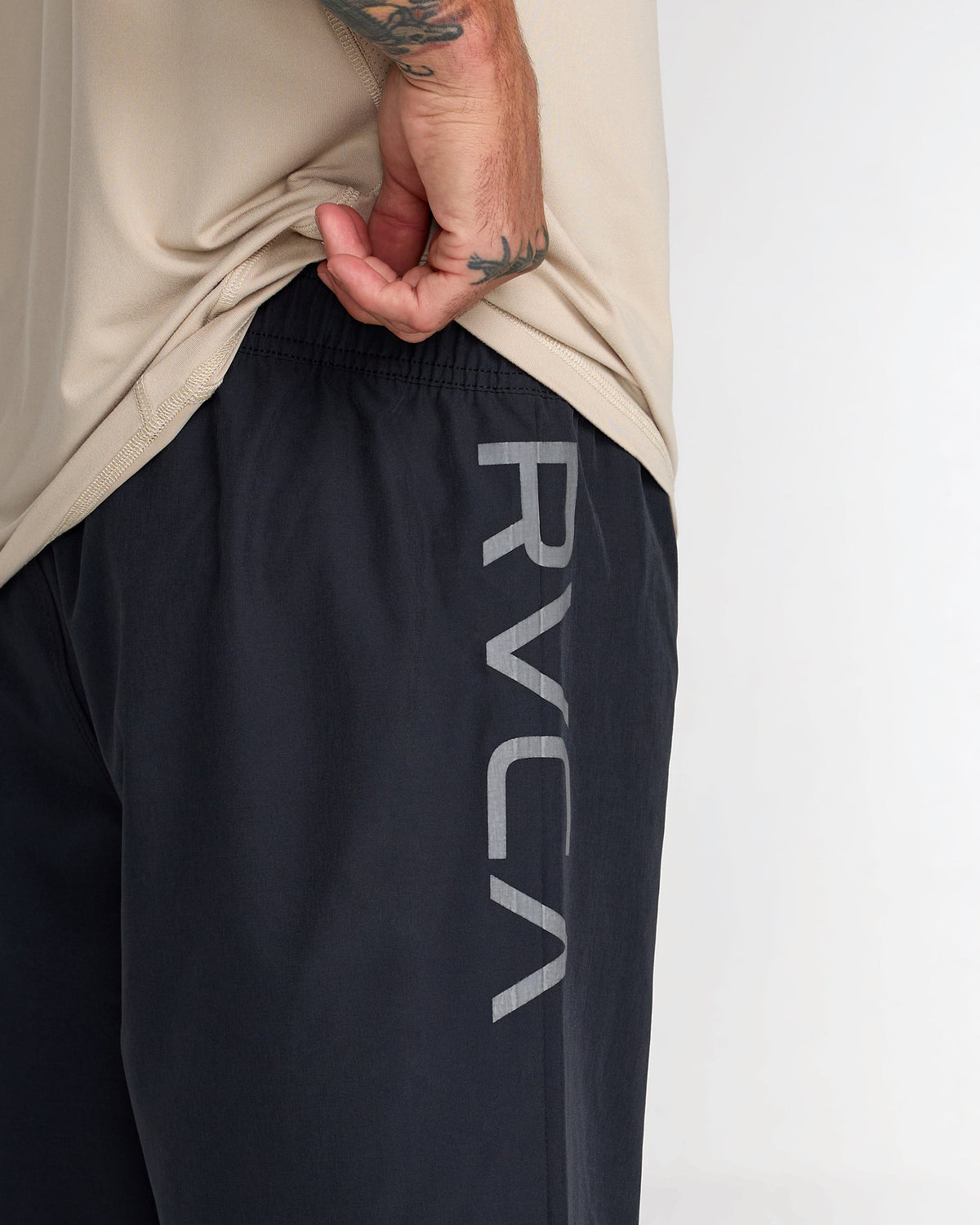 RVCA Scrapper II Short Black detail