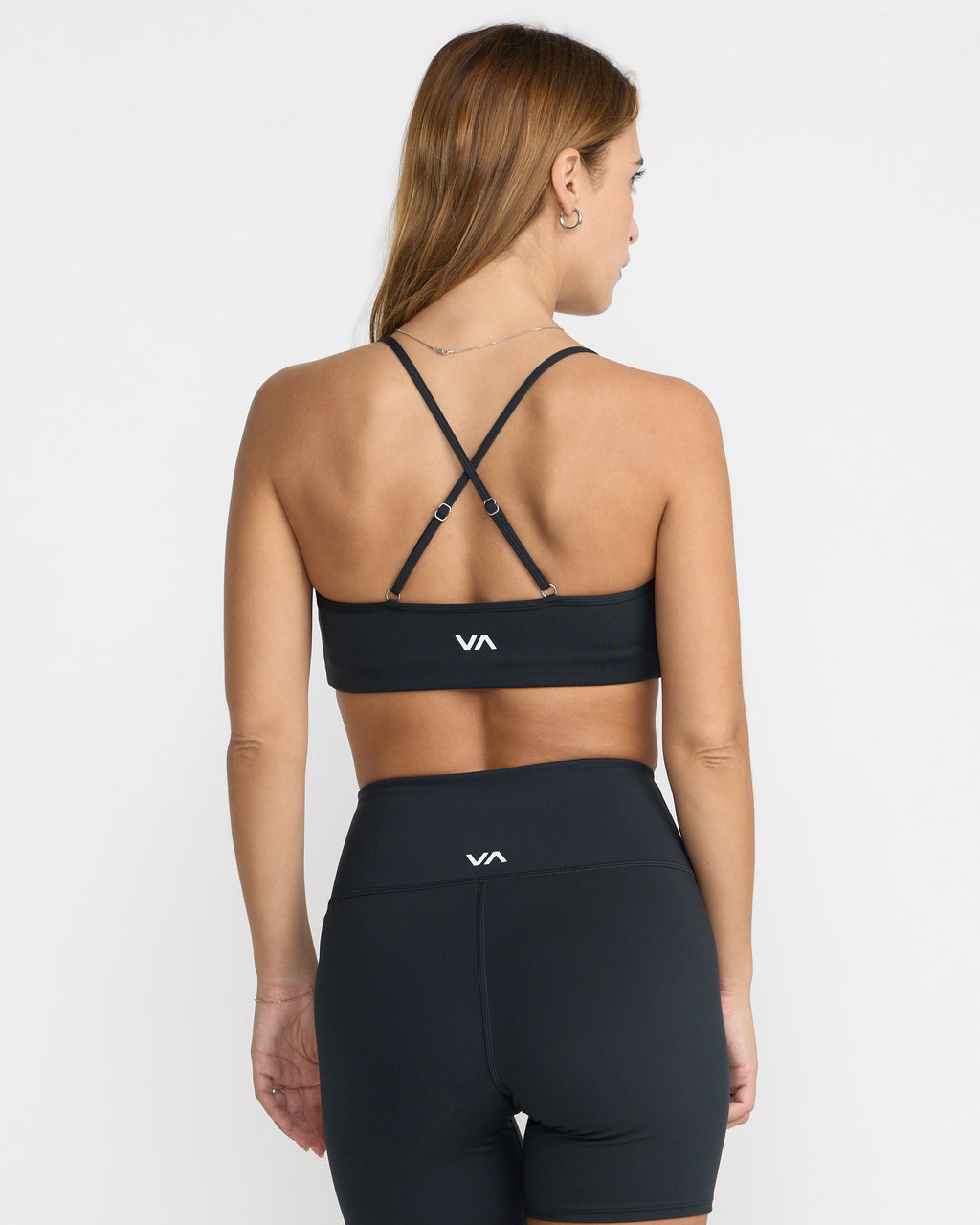 RVCA VA Essential Logo Bra RVCA Black back