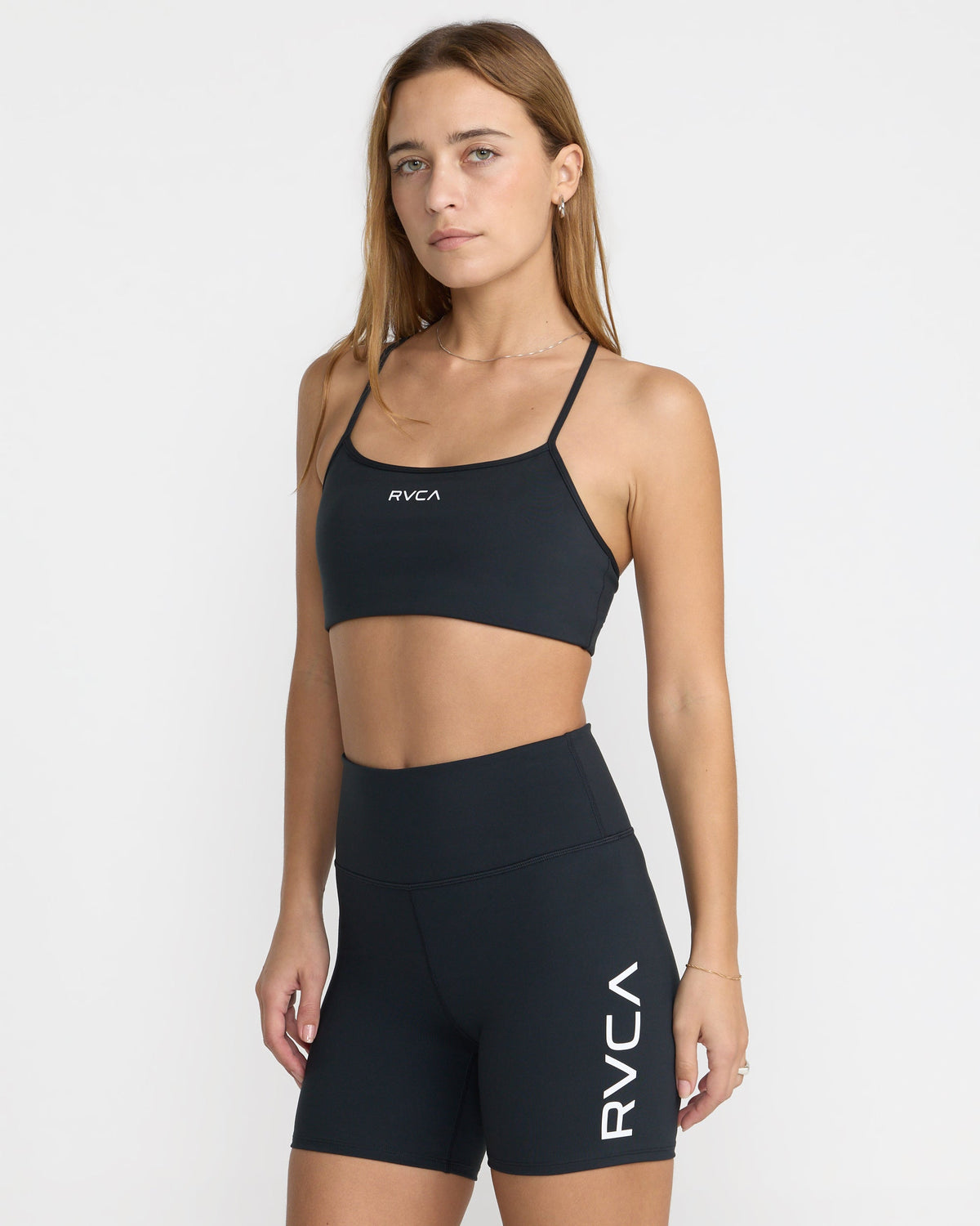 RVCA VA Essential Logo Bra RVCA Black side