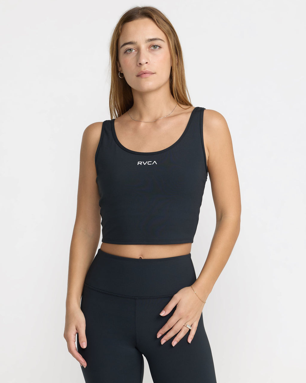 RVCA VA Essential Logo Tank RVCA Black front