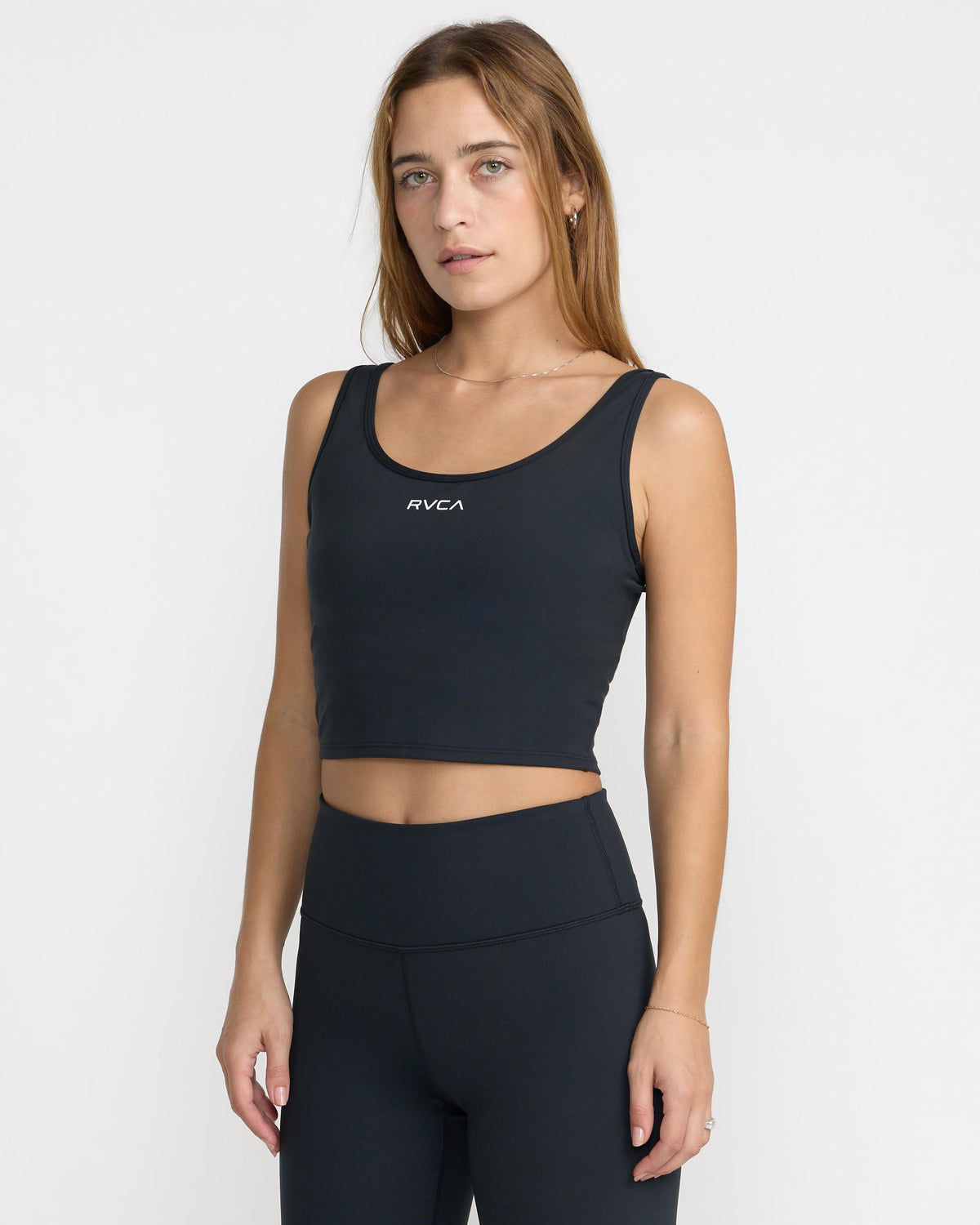 RVCA VA Essential Logo Tank RVCA Black side