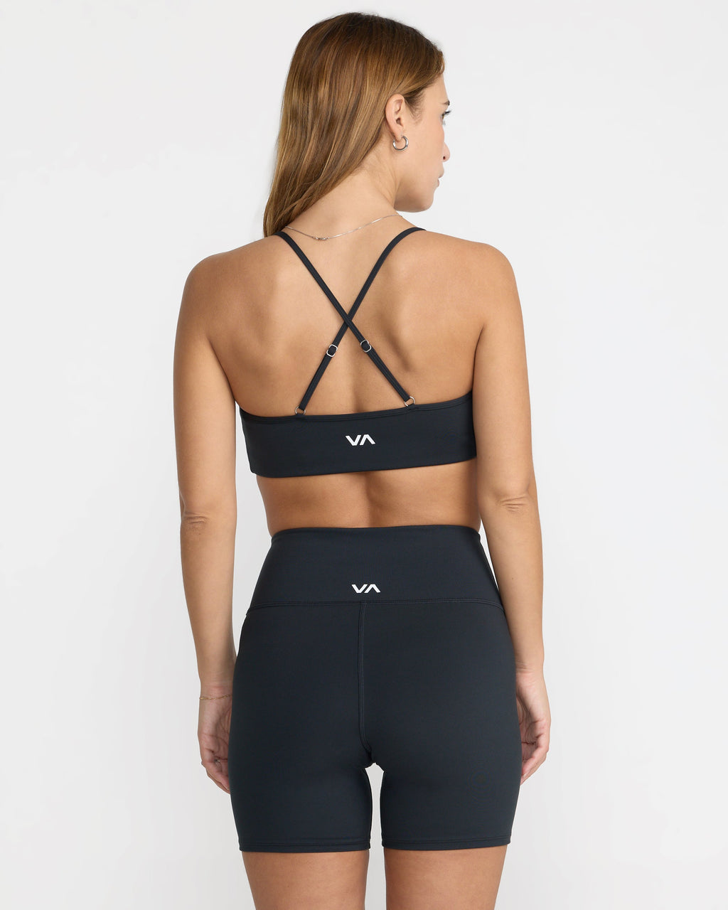 RVCA VA Essential Logo Bike Short RVCA Black back