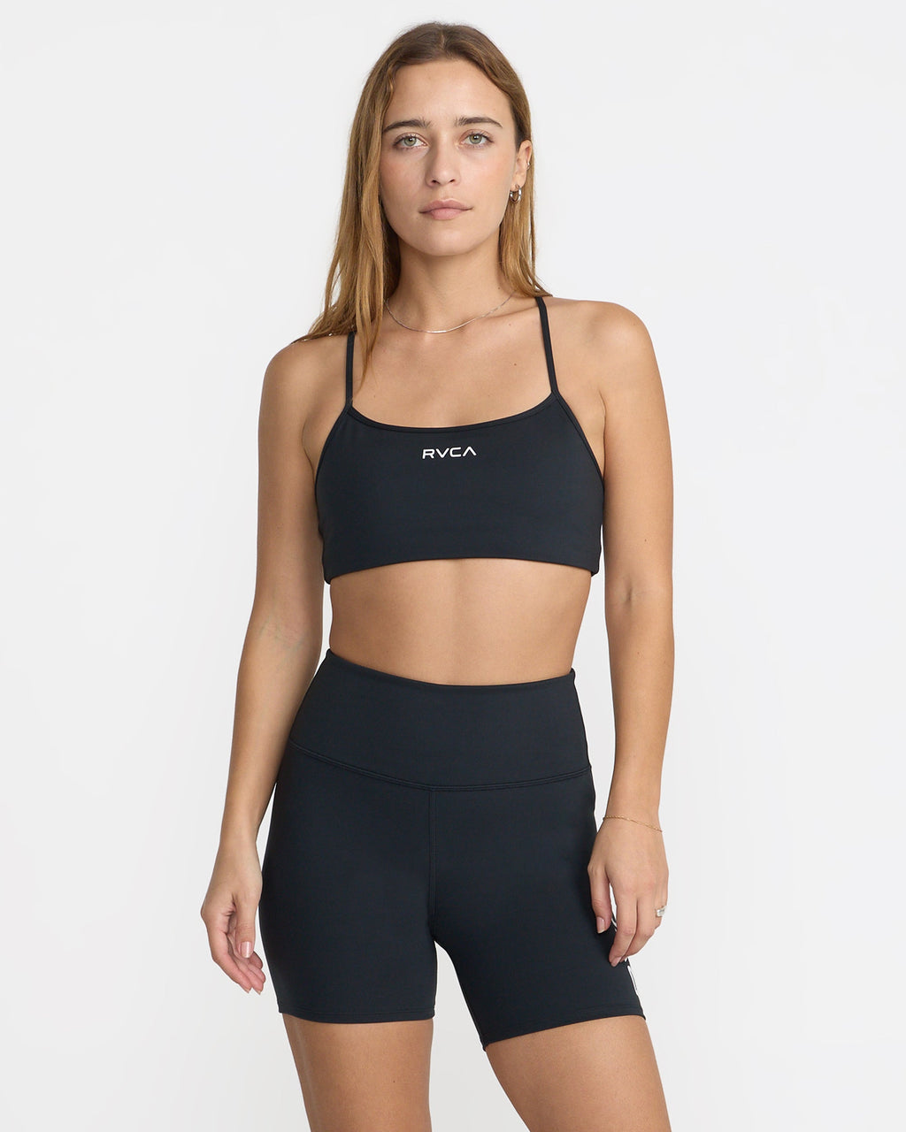 RVCA VA Essential Logo Bike Short RVCA Black front
