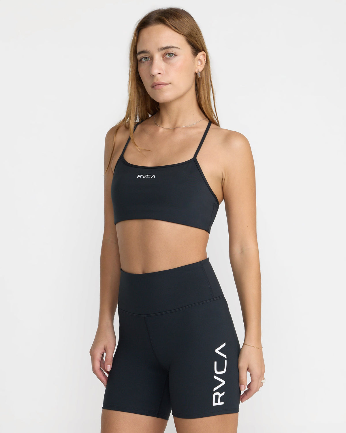 RVCA VA Essential Logo Bike Short RVCA Black side