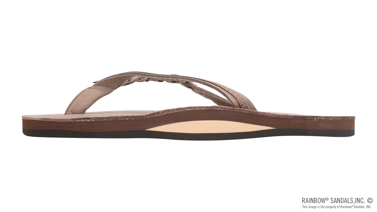 Rainbow Women's Flirty Braidy Dark Brown side