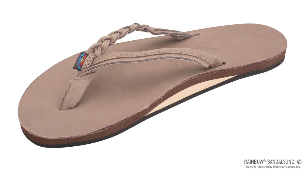 Rainbow Women's Flirty Braidy Dark Brown