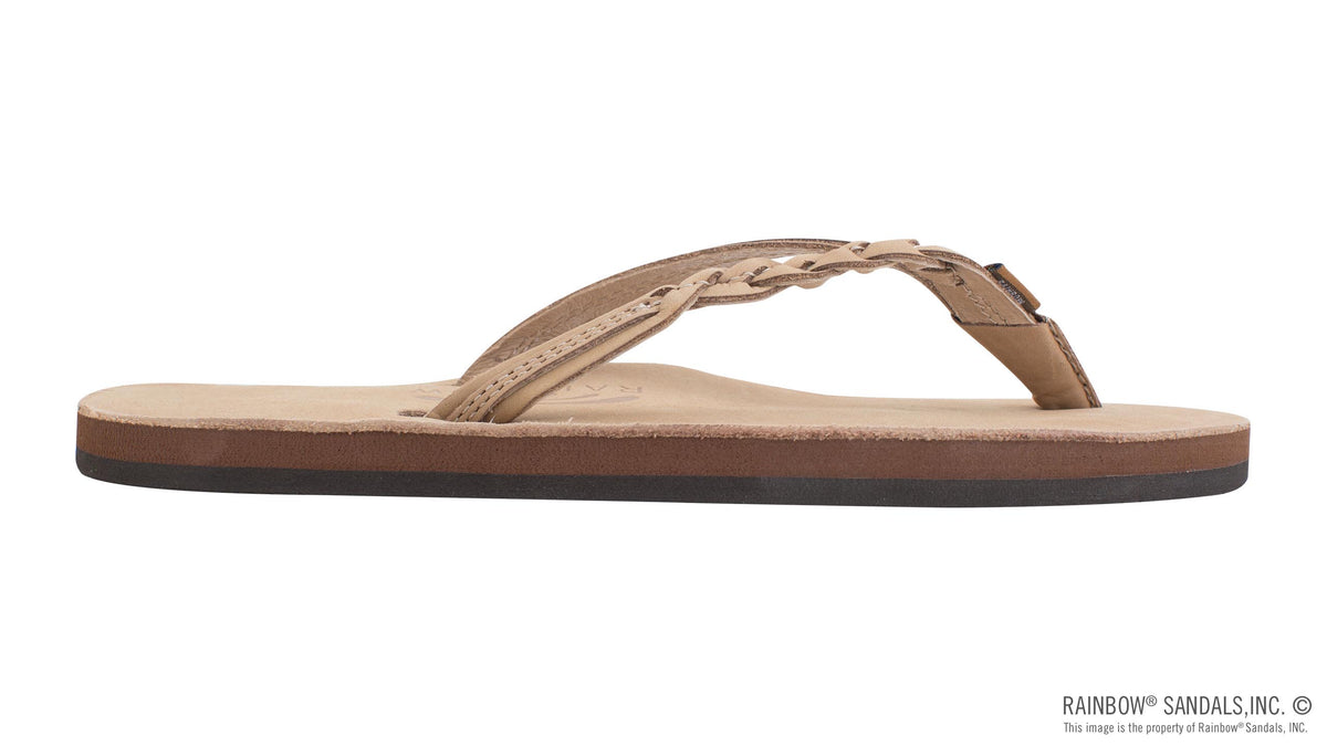 Rainbow Women's Flirty Braidy Sierra Brown Single Layer