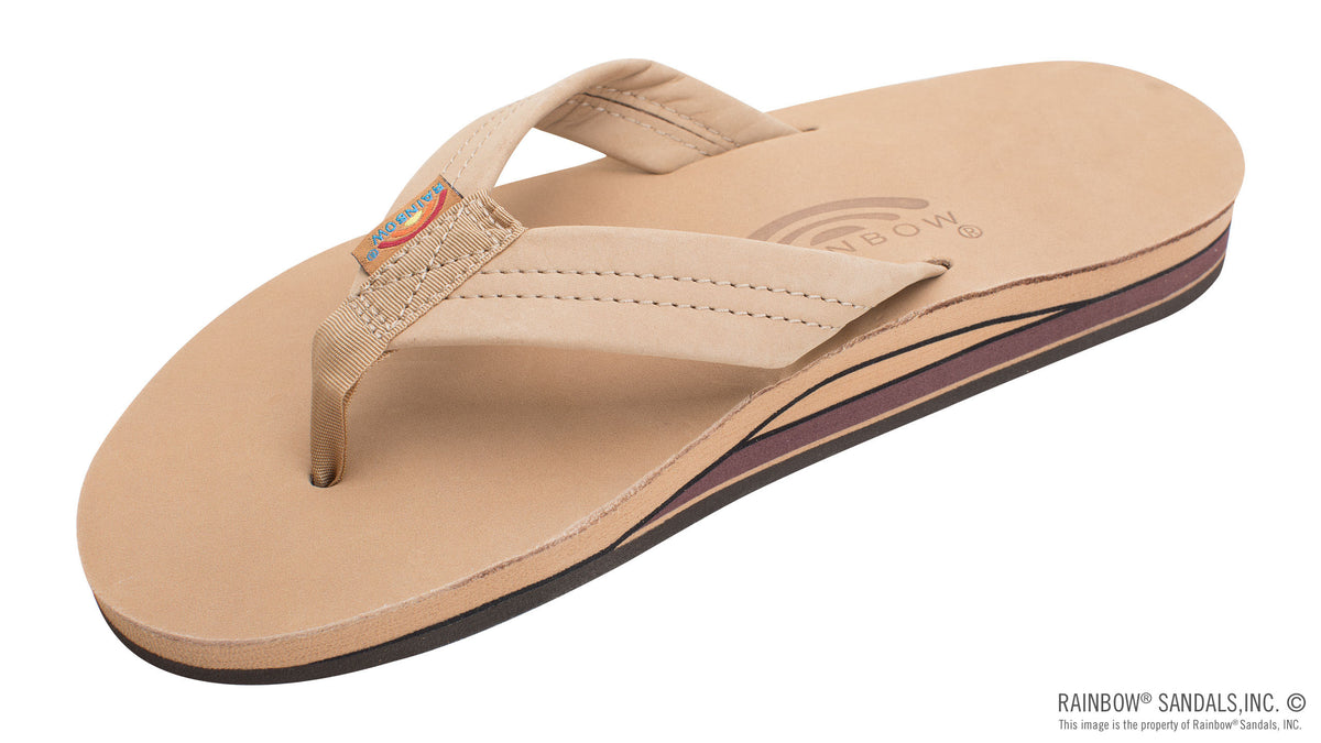 Rainbow Men's Double Layer Premier Leather Sierra Brown