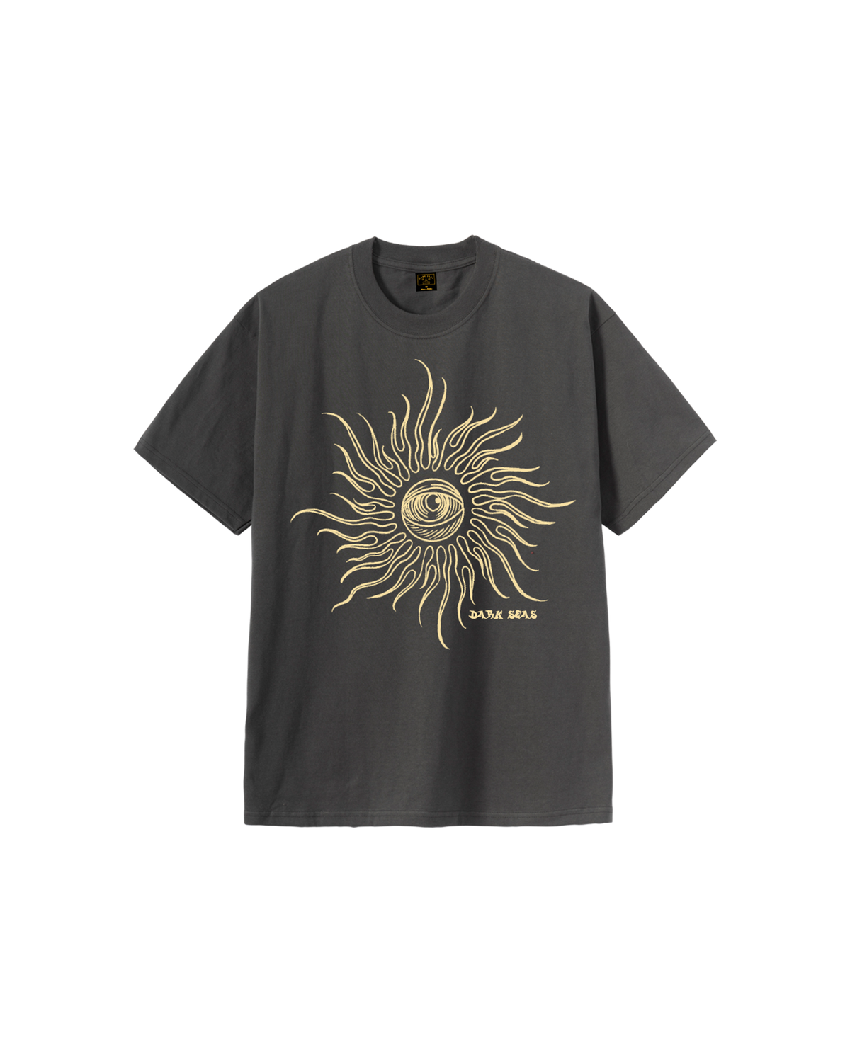 Dark Seas Eye Of The Storm Heavyweight T-Shirt Vintage Black