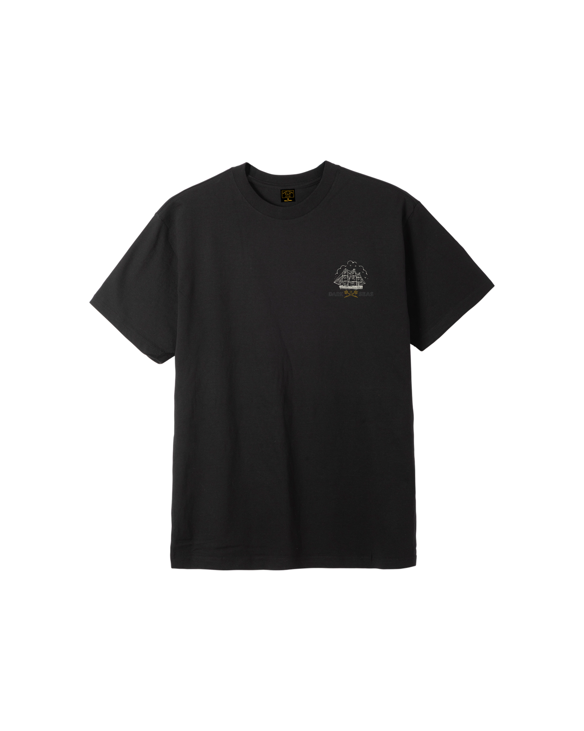 Dark Seas Armada Blended T-Shirt Heather Black