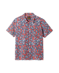 Dark Seas Wilhart SS Shirt Navy/Red