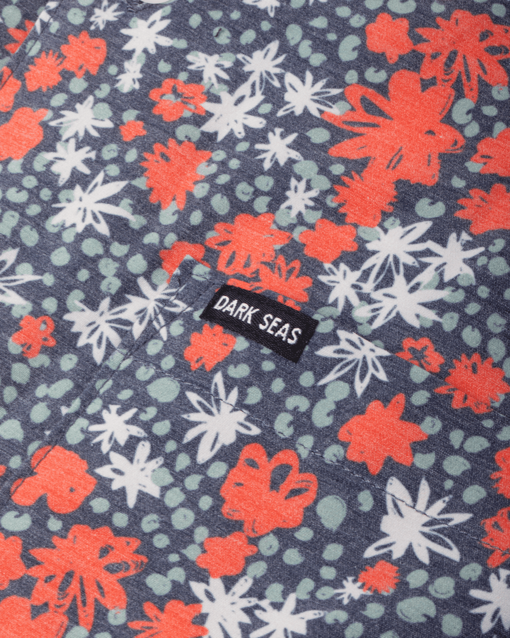 Dark Seas Wilhart SS Shirt Navy/Red