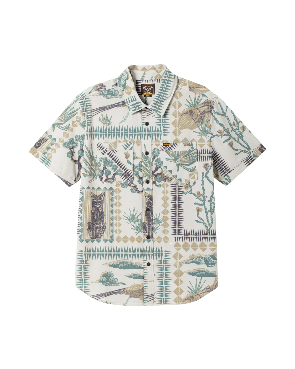 Dark Seas Cottondale SS Shirt Khaki