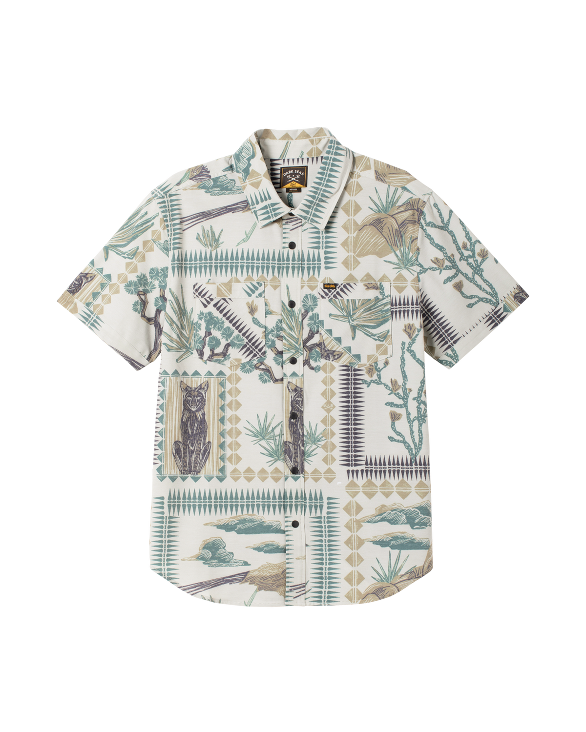 Dark Seas Cottondale SS Shirt Khaki