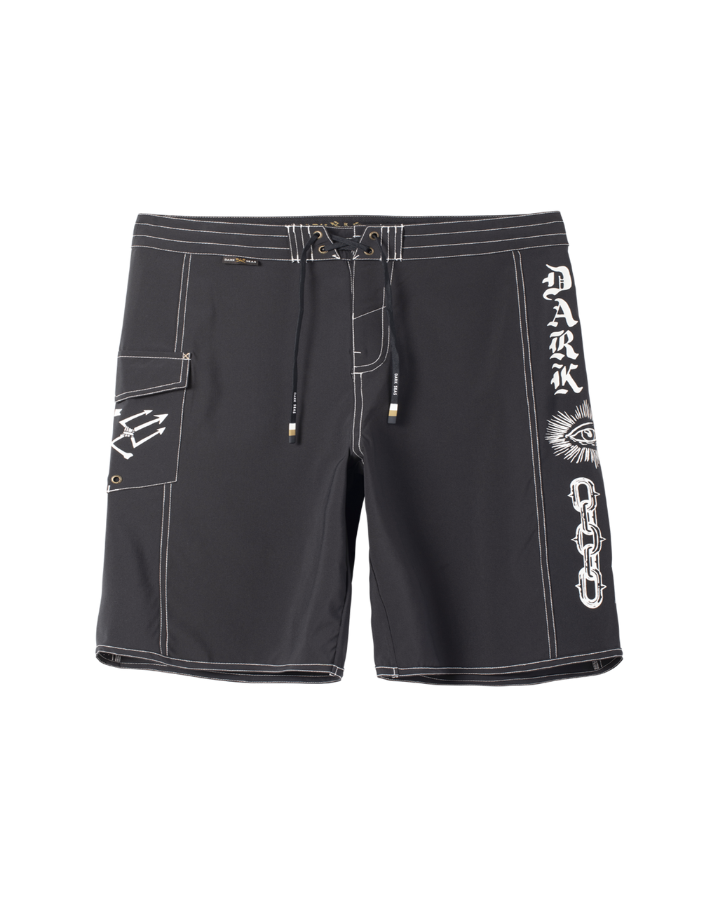 Dark Seas Windward Boardshort Black
