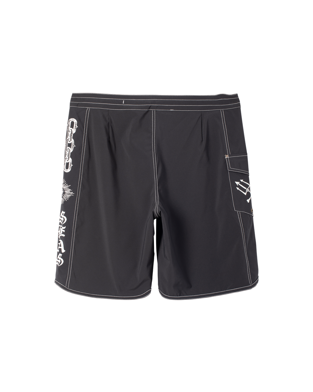 Dark Seas Windward Boardshort Black